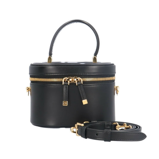 Christian Dior Black Leather Shoulder Bag  