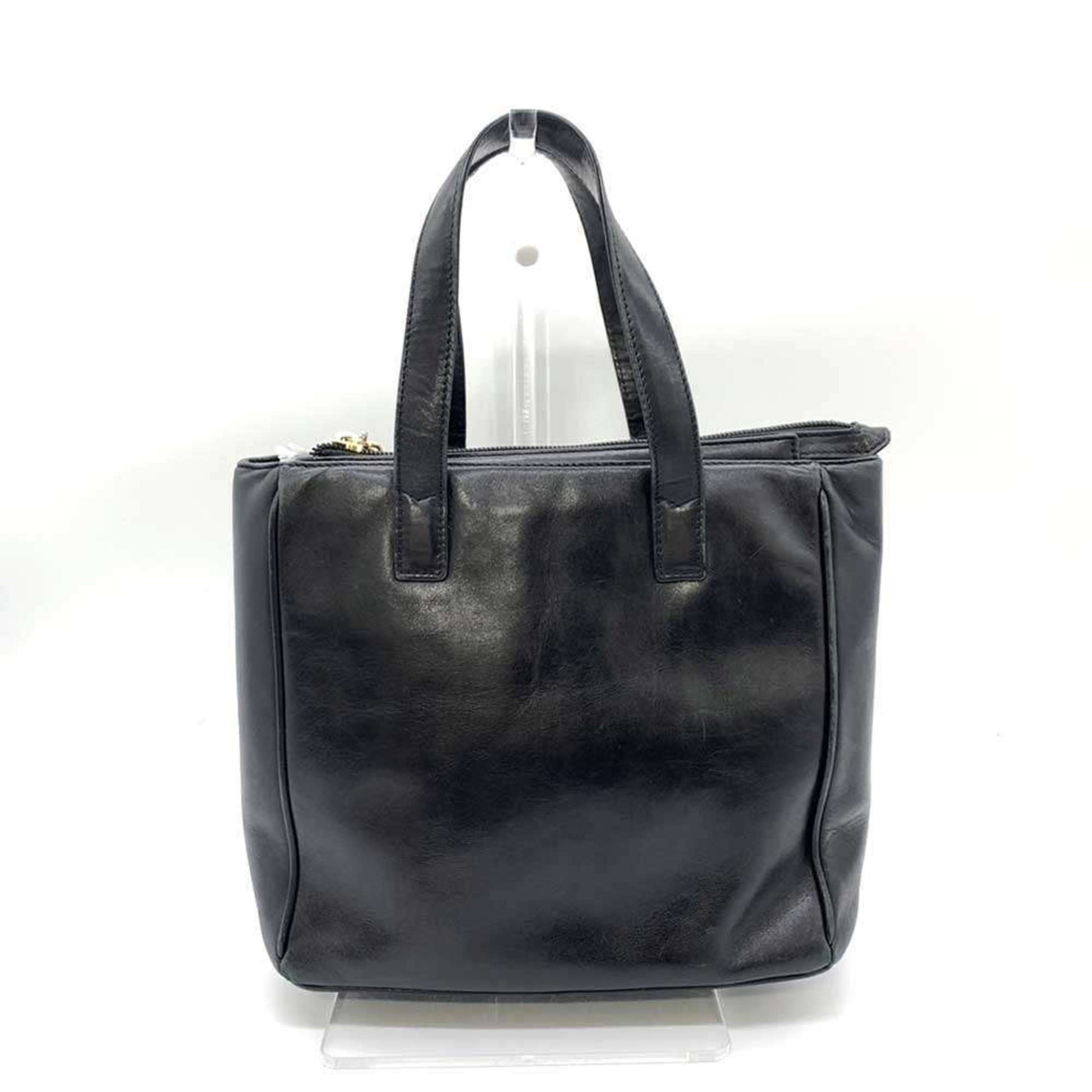 Christian Dior Black Leather Handbag  