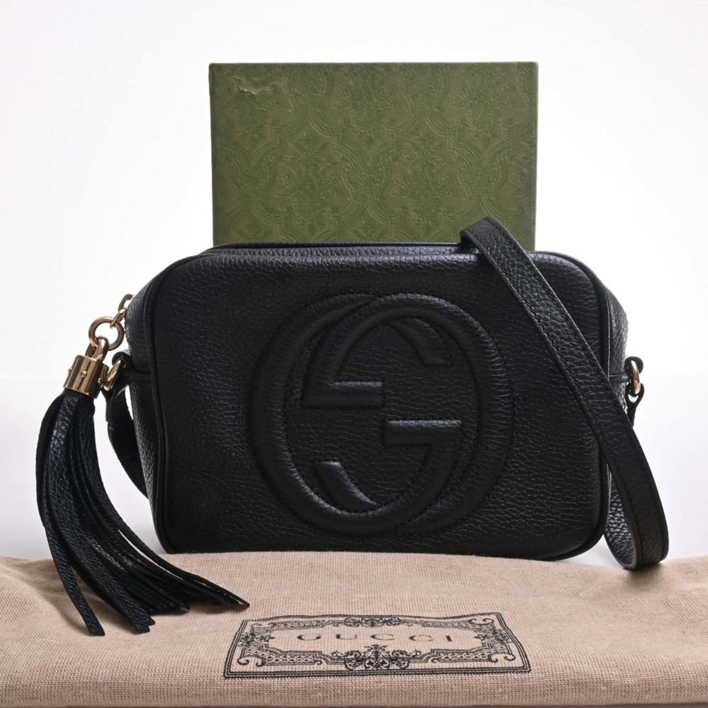 Gucci Leather Shoulder Bag