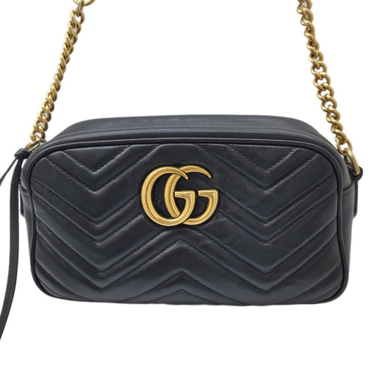 Gucci Chain Leather Shoulder Bag