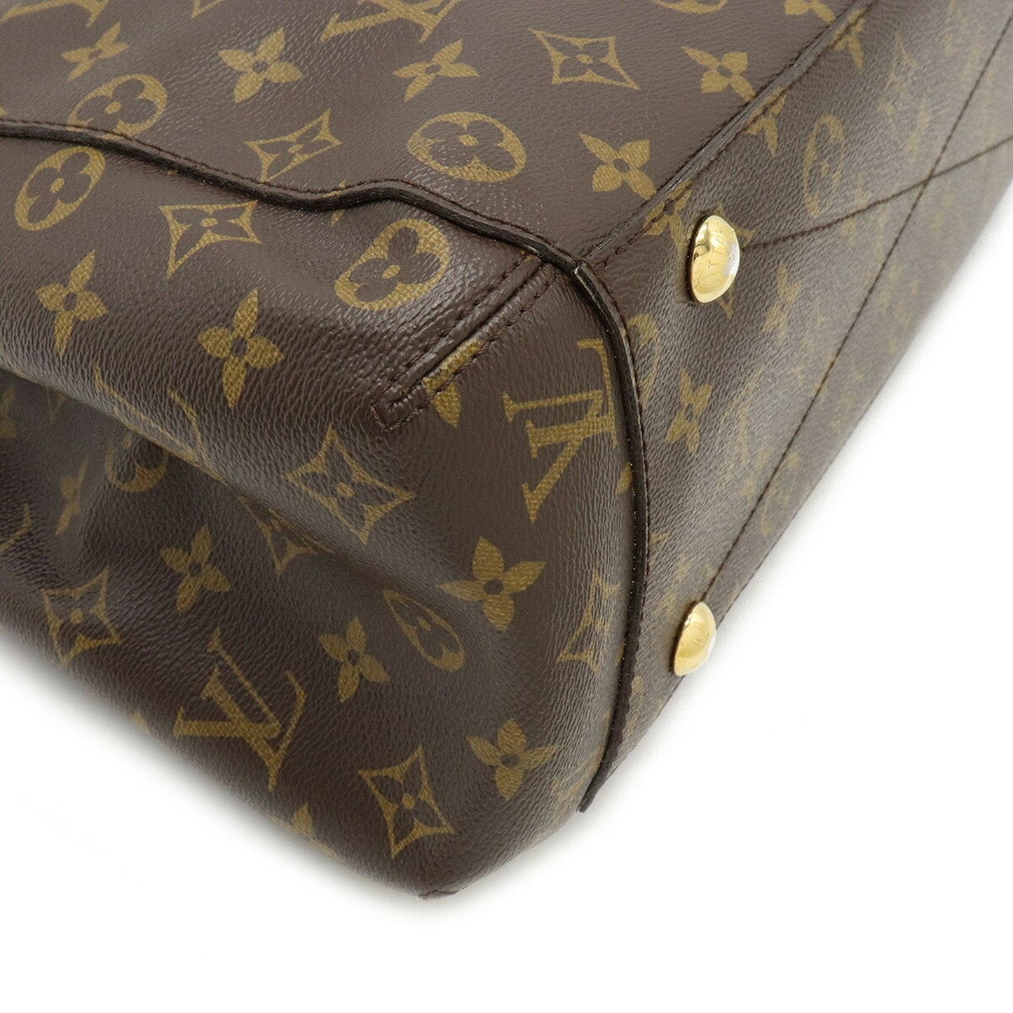 LOUIS VUITTON Monogram Montaigne GM Handbag Tote Bag Shoulder