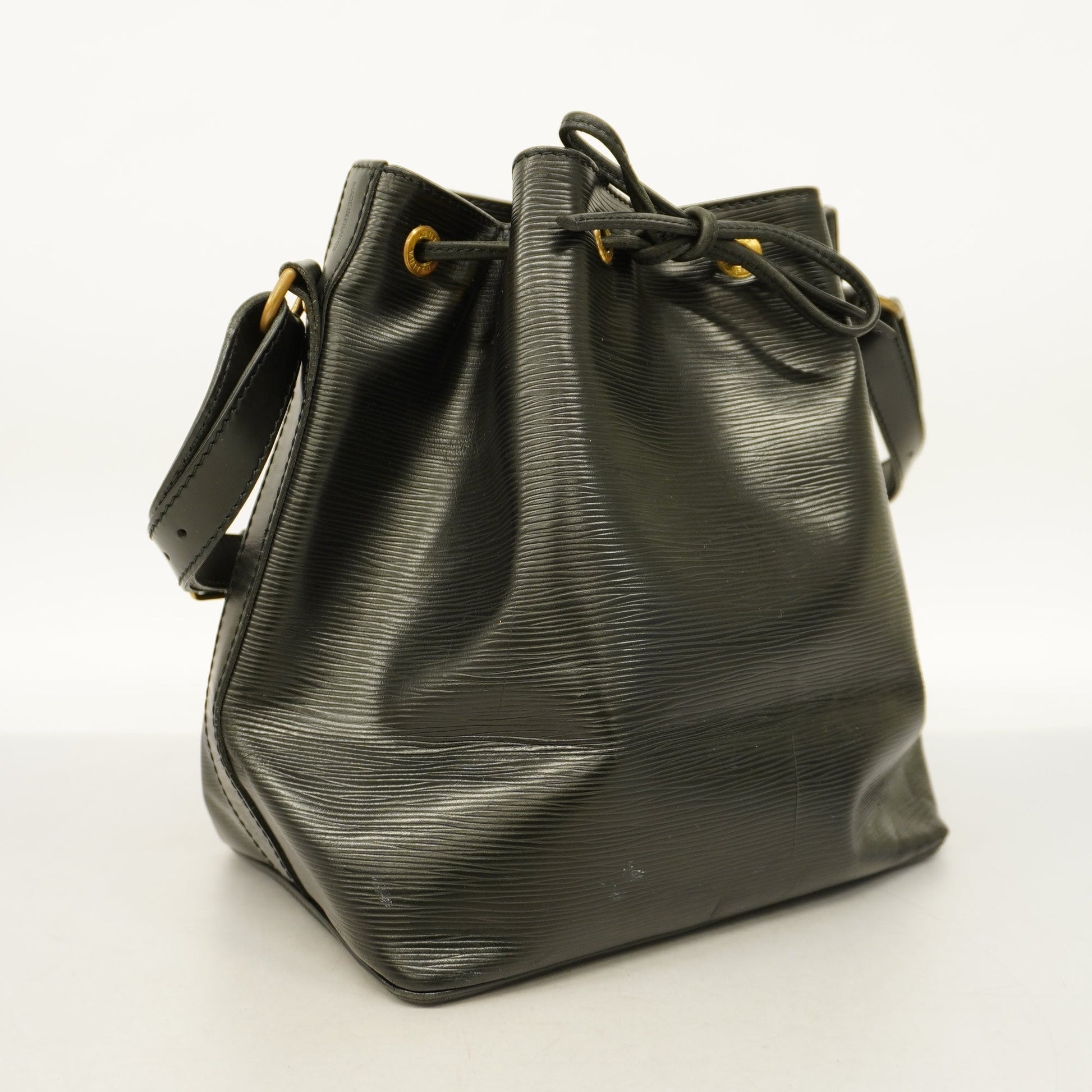 Louis Vuitton Epi Petit Noe Women's Shoulder Bag Noir