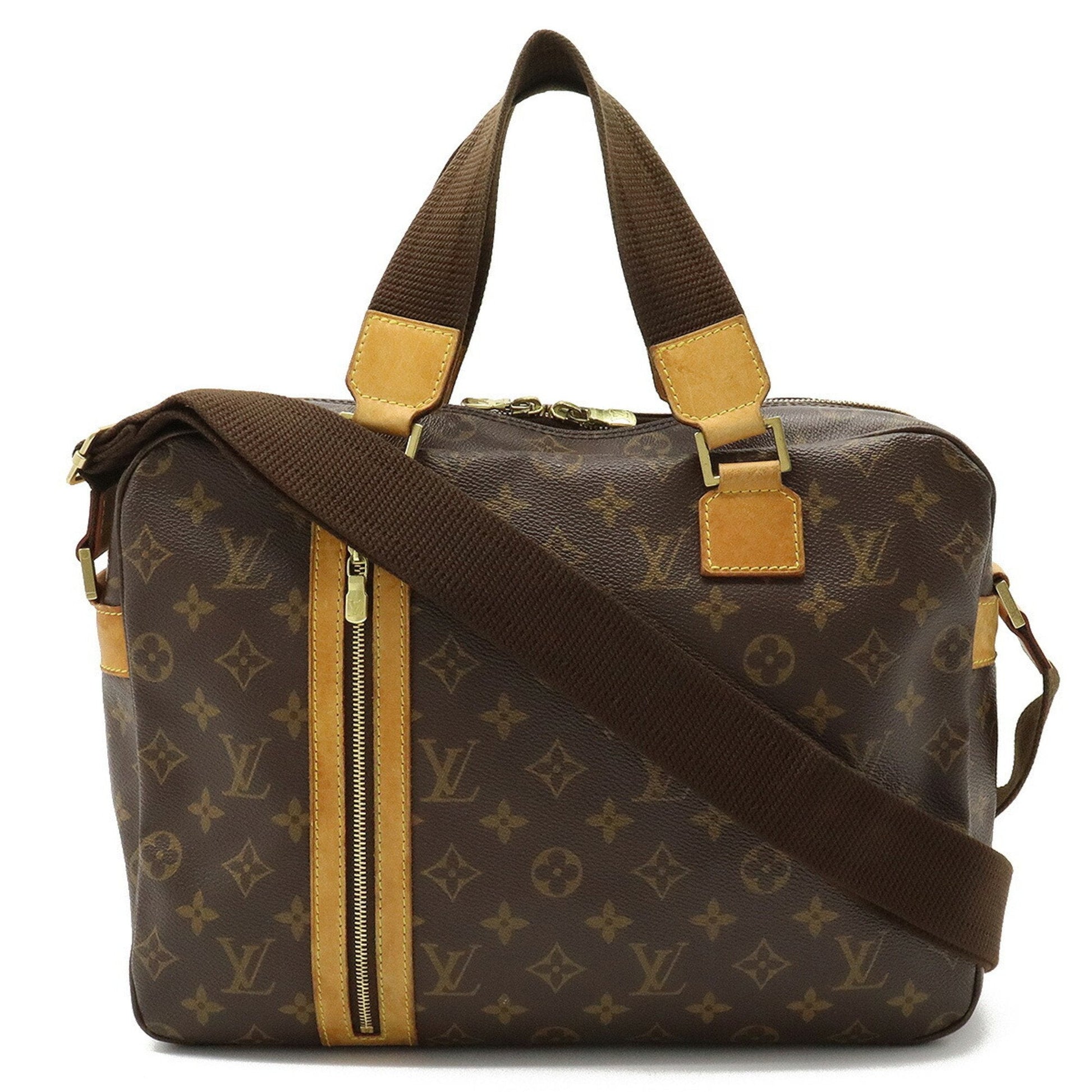 LOUIS VUITTON Monogram Sack Bossfort Handbag Bag Shoulder