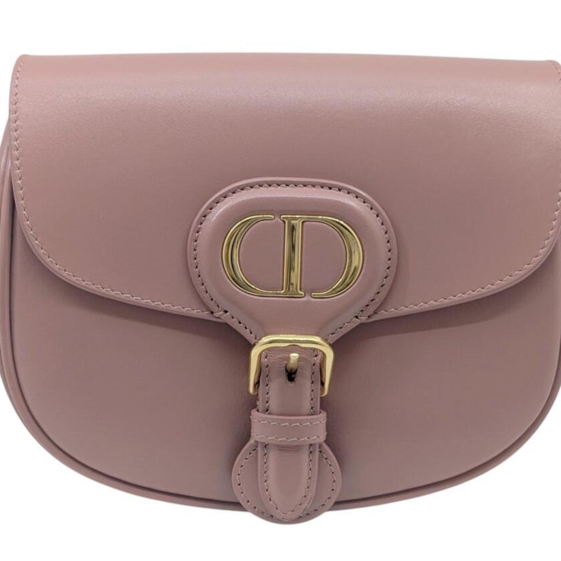 Christian Dior Pink Leather Shoulder Bag  