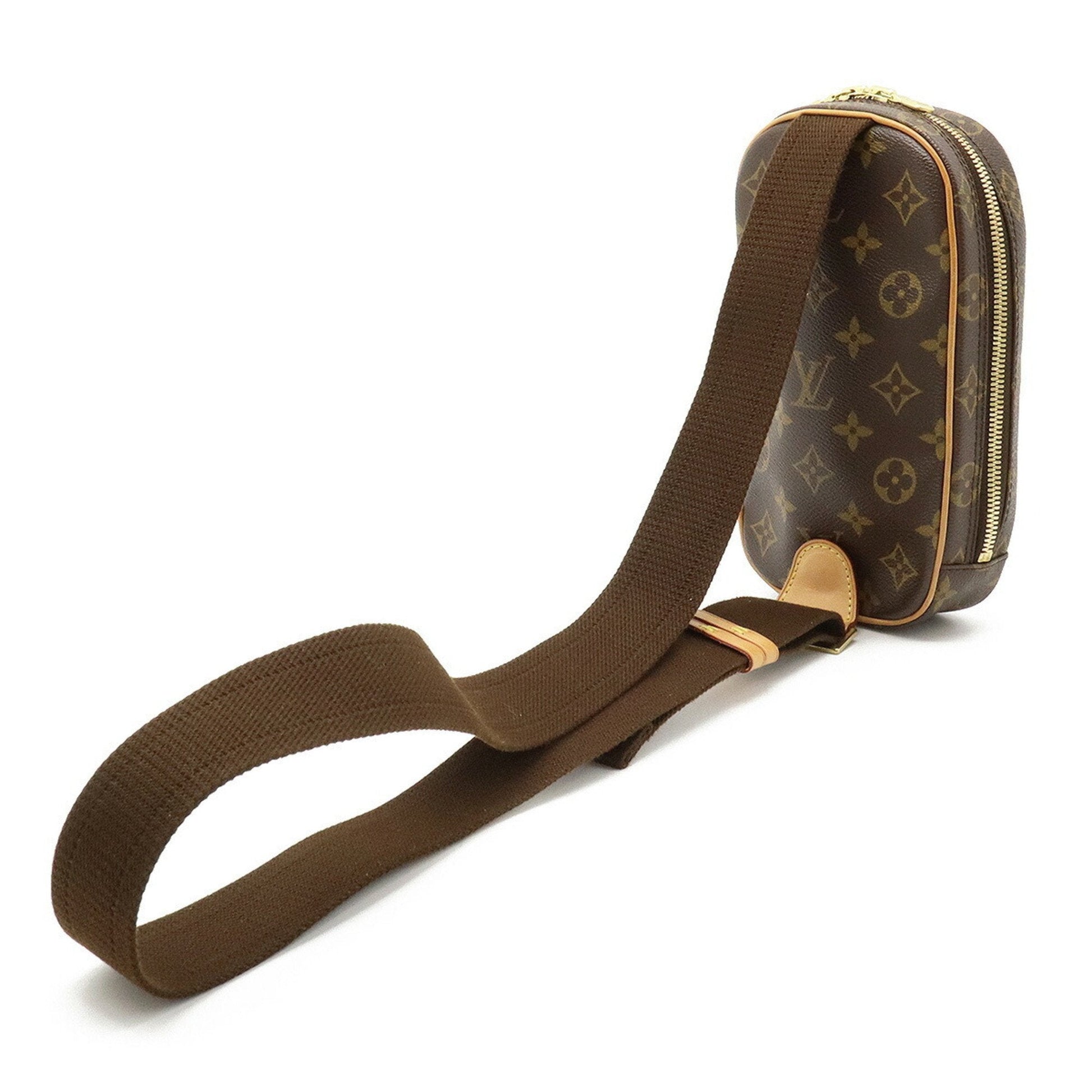 LOUIS VUITTON Monogram Pochette Ganju Body Bag Shoulder