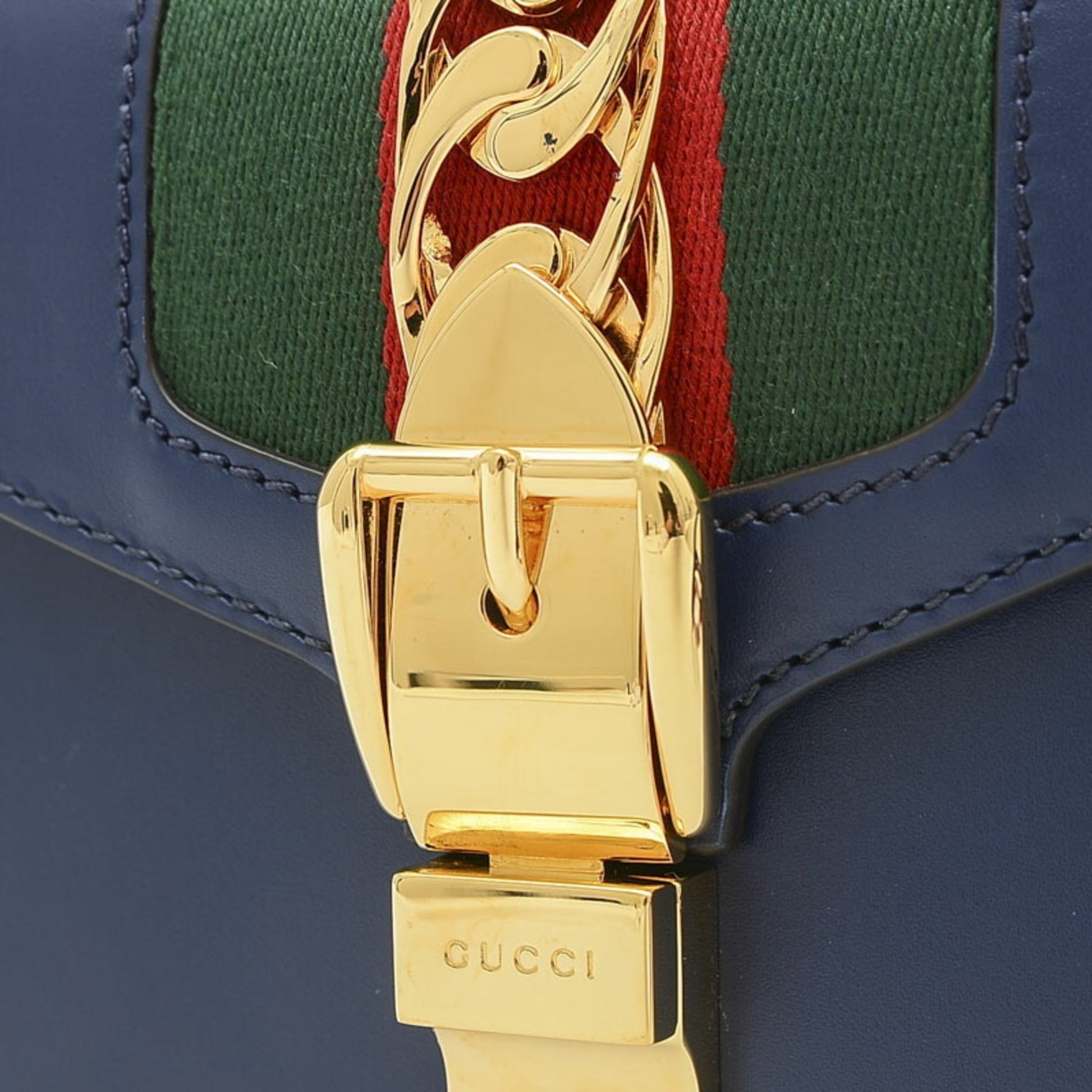 Gucci Leather Top Handle Shoulder Bag