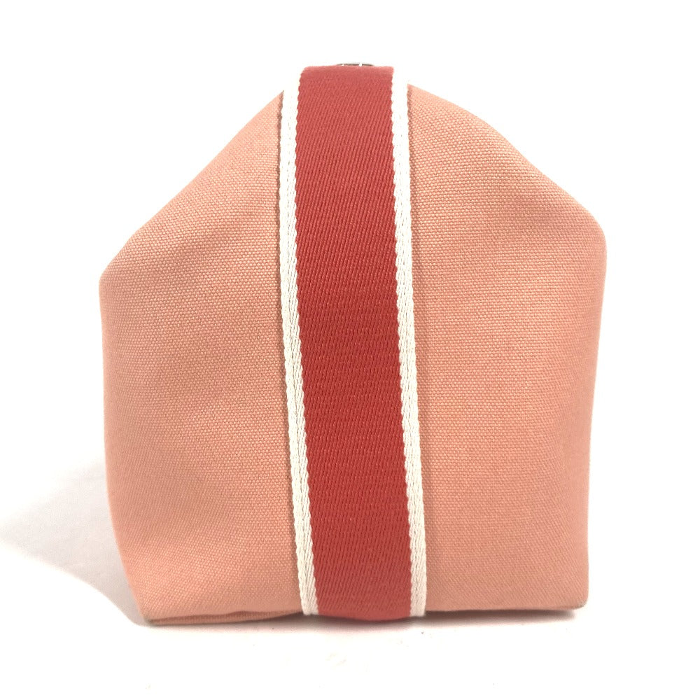HERMES Handbag canvas pink BRIDE ABLACK GM Women
