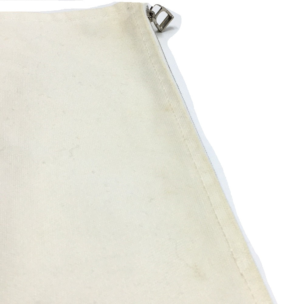 HERMES Pouch cotton off white Horse Adada GM unisex(Unisex)