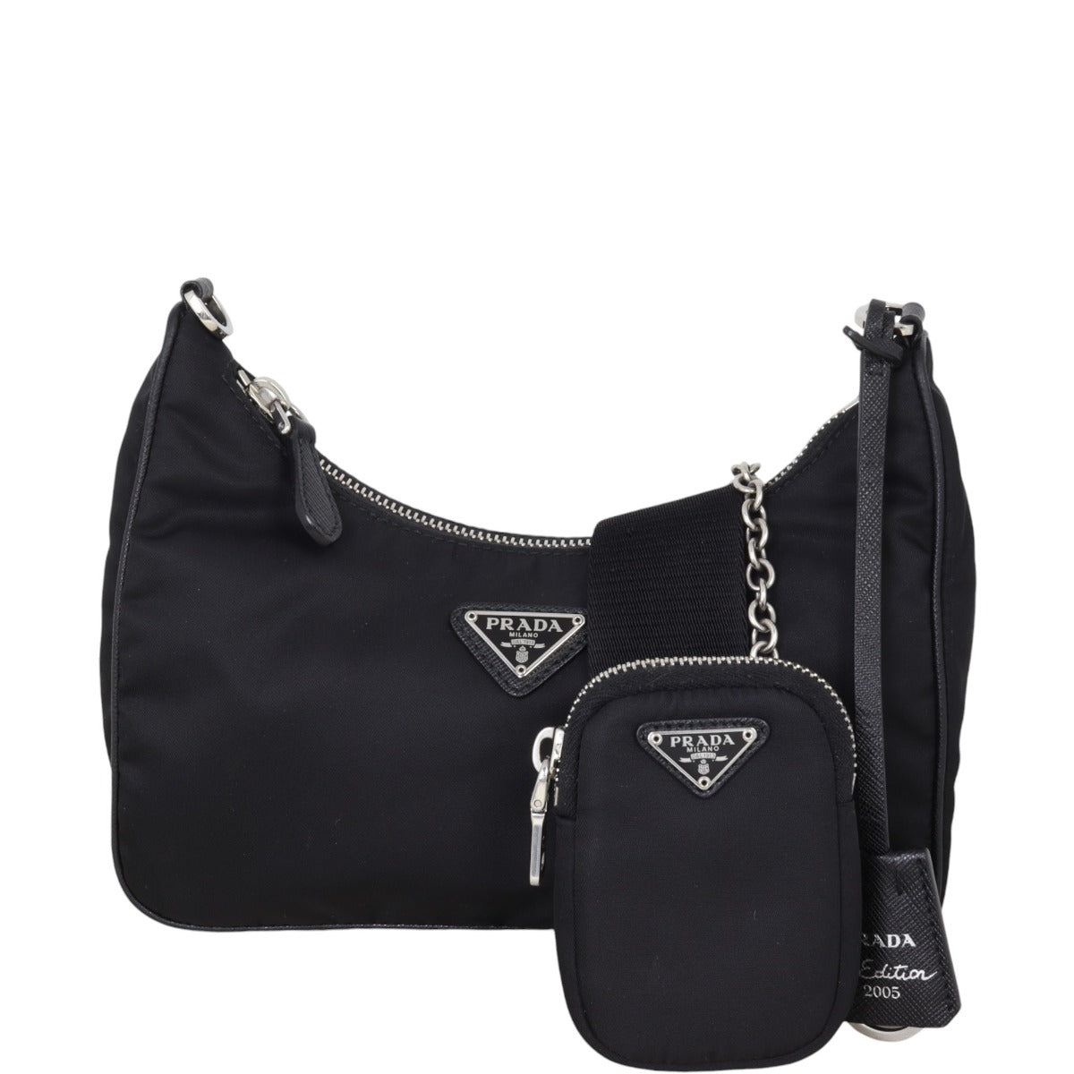 Prada Re-Edition 2005 Tessuto Shoulder Bag