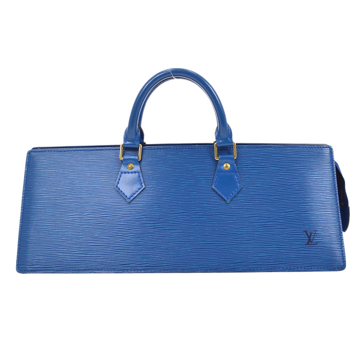 Louis Vuitton 1994 SAC TRIANGLE Blue EPI Crossbody