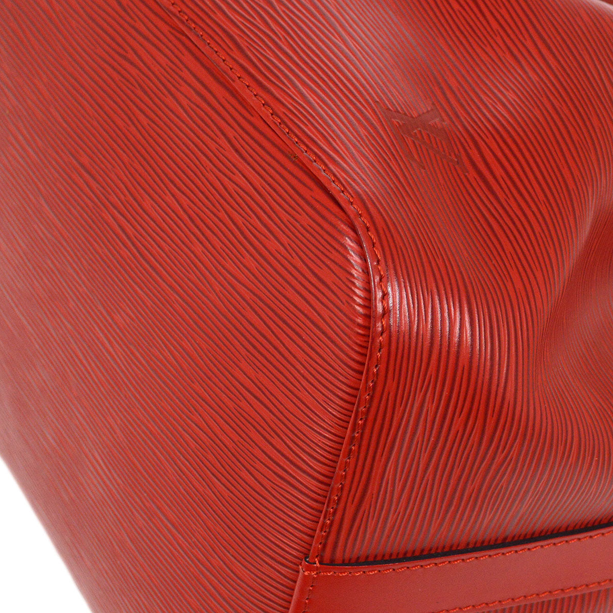 Louis Vuitton 1996 PETIT NOE RED EPI Crossbody