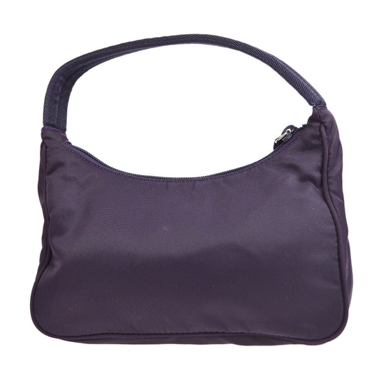 Prada * Hobo Bag Purple Nylon