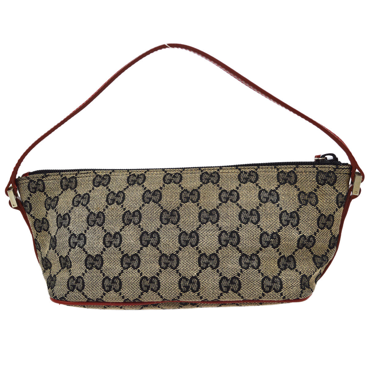 Gucci Leather Canvas Handbag Style 16