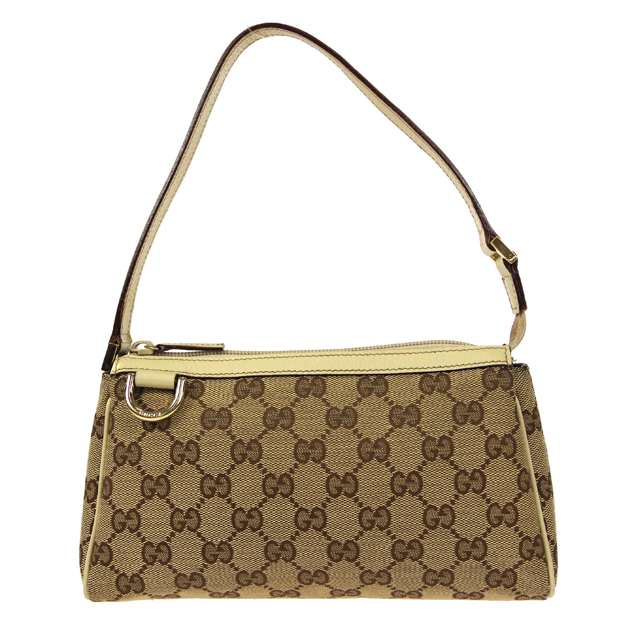 Gucci Leather Canvas Handbag Style 18