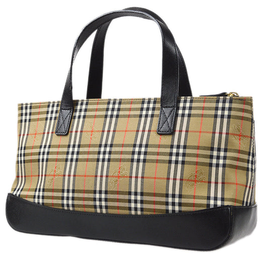 Burberry Ho Check HandBag Beige 78098
