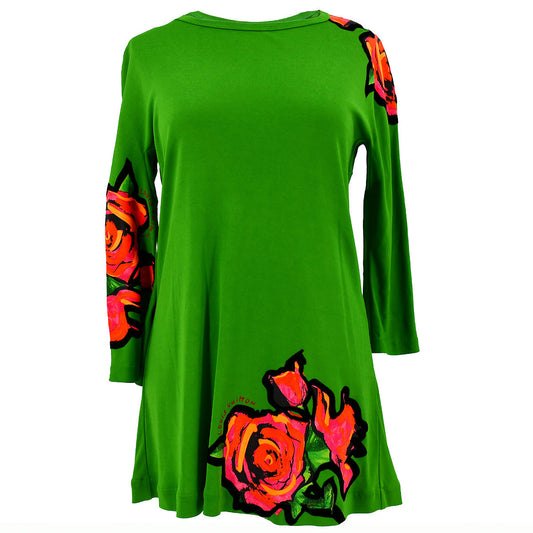 Louis Vuitton 2009 rose-print long-sleeve T-shirt #38