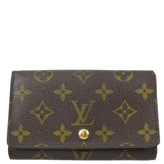 Louis Vuitton 2002 Monogram Porte Monnaie Billet Tresor M61730