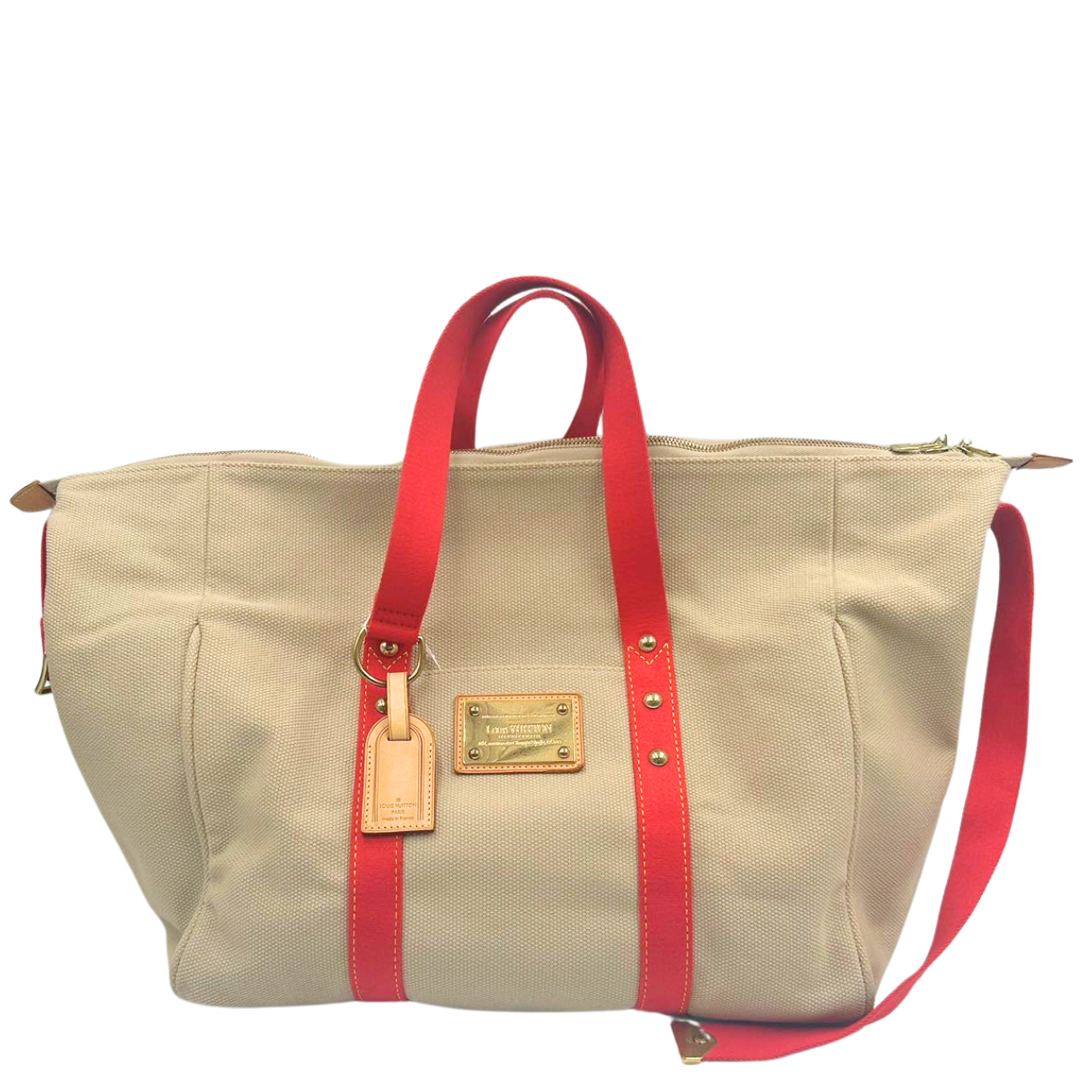 LOUIS VUITTONSac Weekend Beige M40029