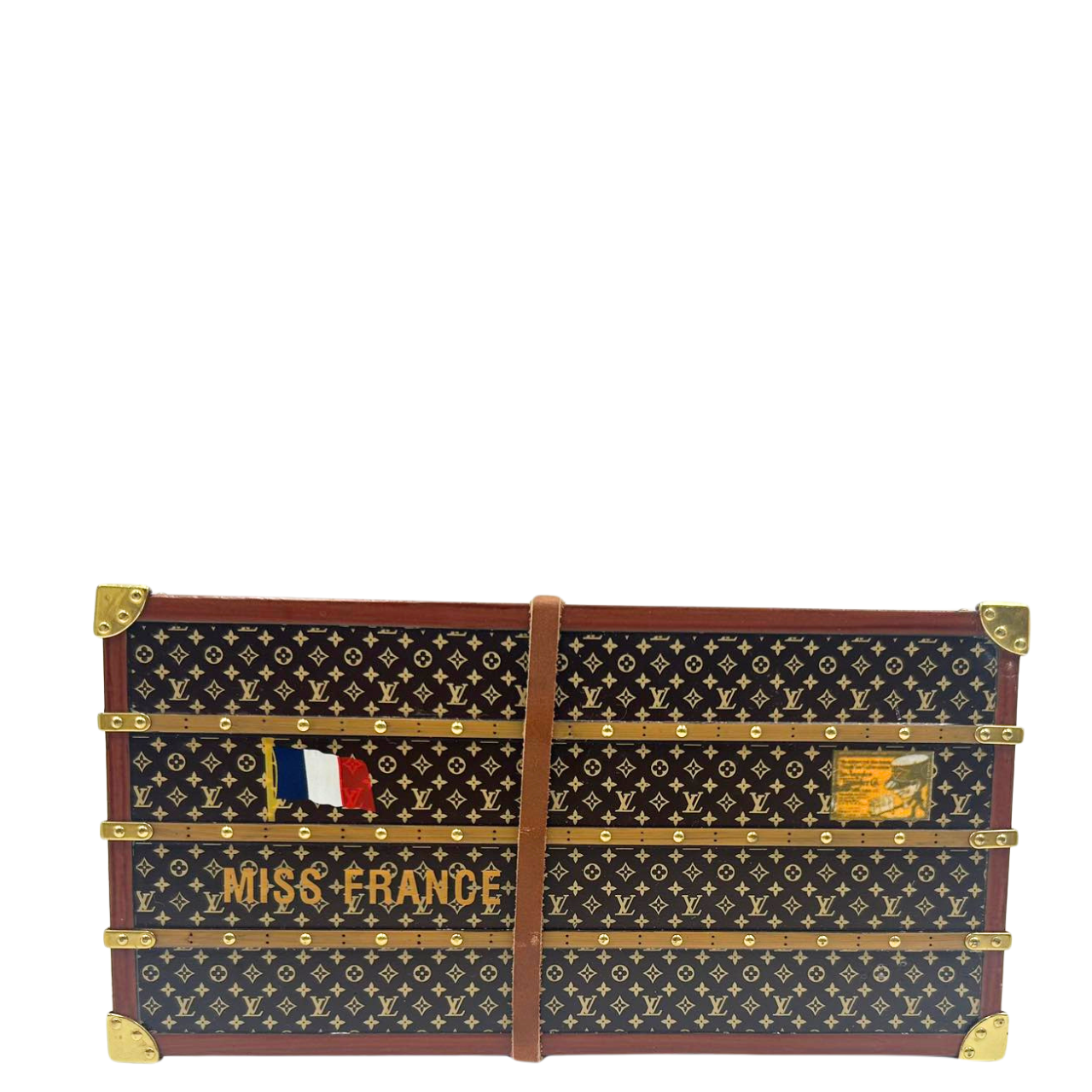 LOUIS VUITTON Miss France Trunk Paperweight