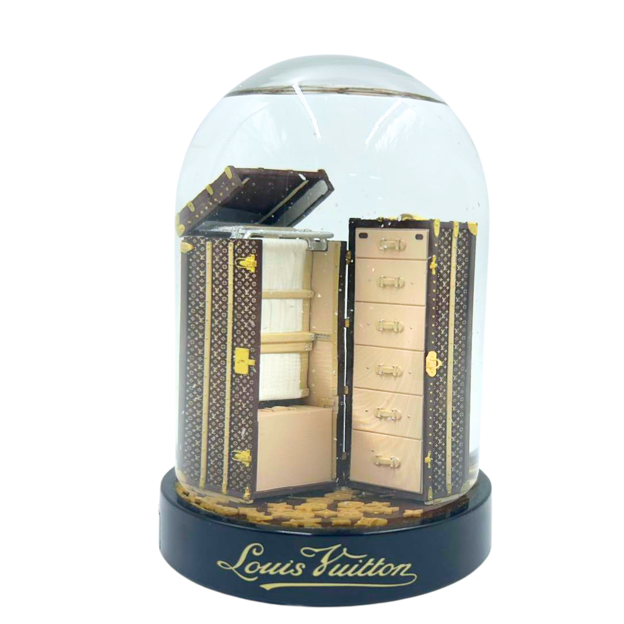 LOUIS VUITTON Tunk Malles Snow Globe