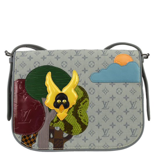 Louis Vuitton 2002 Gray Conte De Fees Musette Shoulder Bag M92279