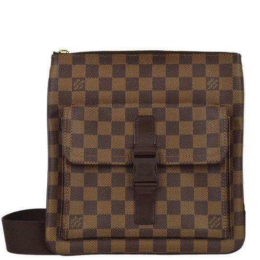 Louis Vuitton 2006 Damier Pochette Melville Shoulder Bag N51127