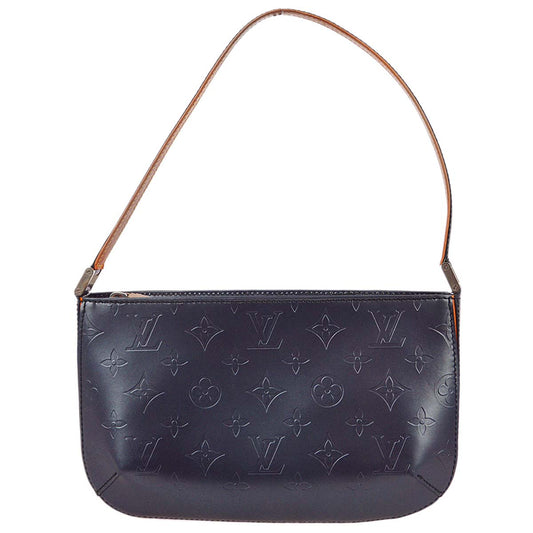 Louis Vuitton 2003 Blue Monogram Mat Fowler Handbag M55145