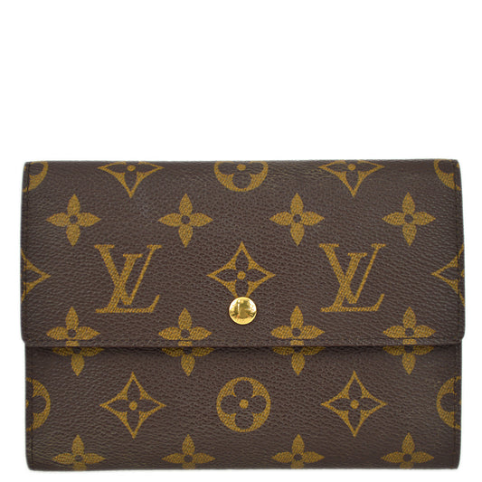Louis Vuitton 2001 Monogram Porte Tresor Etui Papier M61202