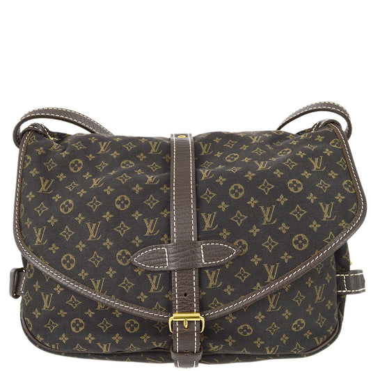 Louis Vuitton 2007 Monogram Mini Lin Saumur 30 Shoulder Bag M95227