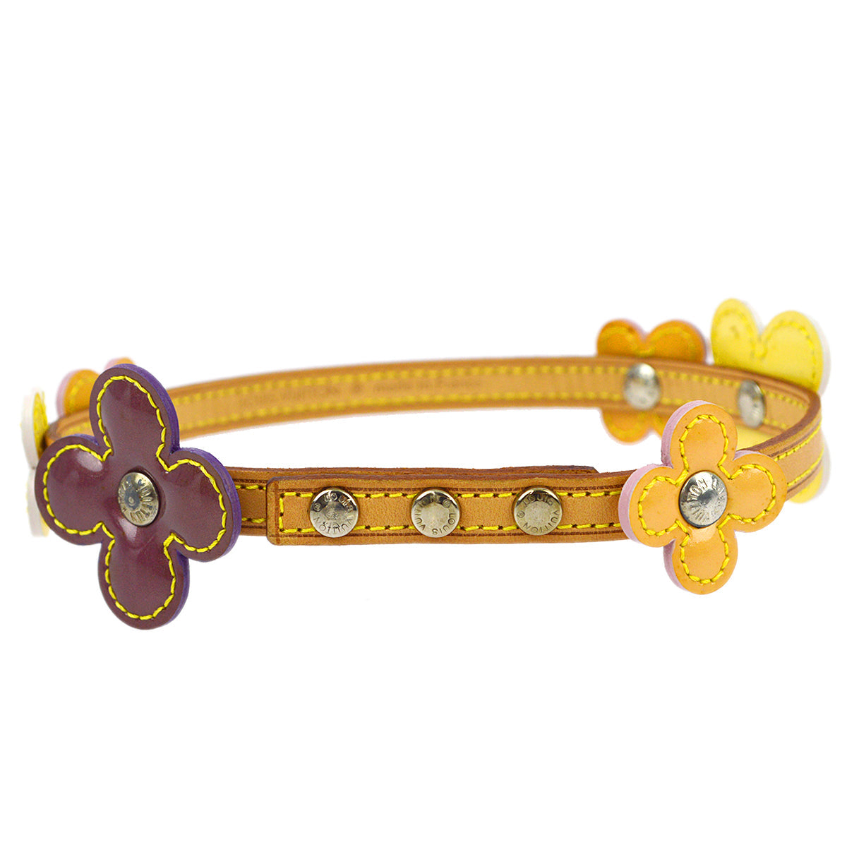 Louis Vuitton Monogram Vernis Flower Lexington Bangle M92251