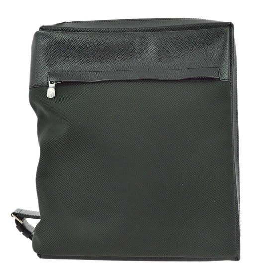 Louis Vuitton 2003 Black Taiga Beluga Shoulder Bag M30912