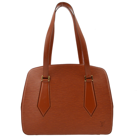 Louis Vuitton 1998 Brown Epi Voltaire Handbag M52433