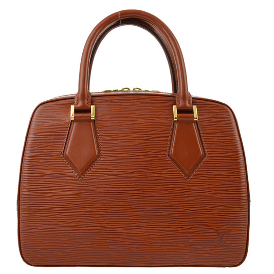 Louis Vuitton 1997 Brown Epi Sablon Handbag M52043