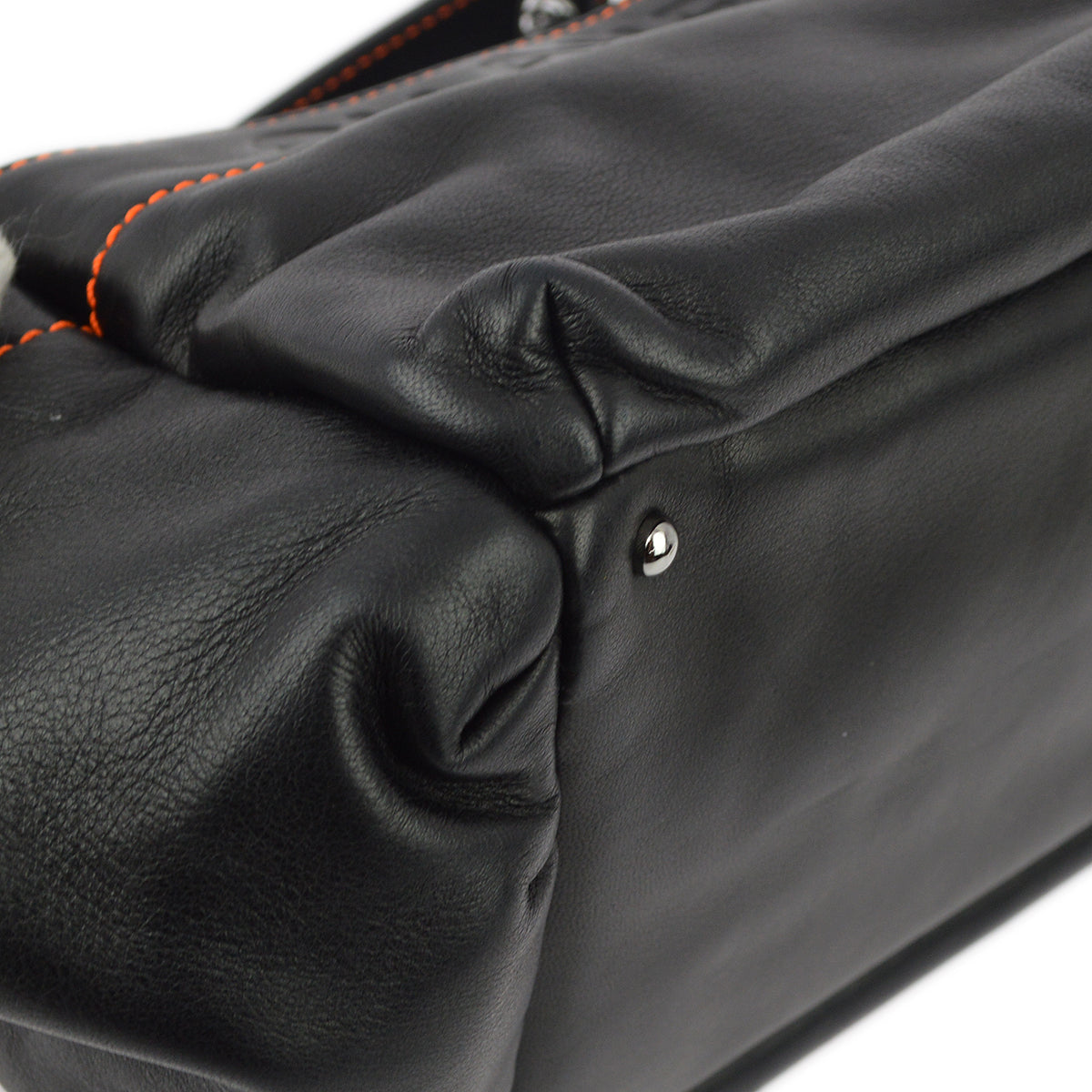 Chanel Black Lambskin Shoulder Bag