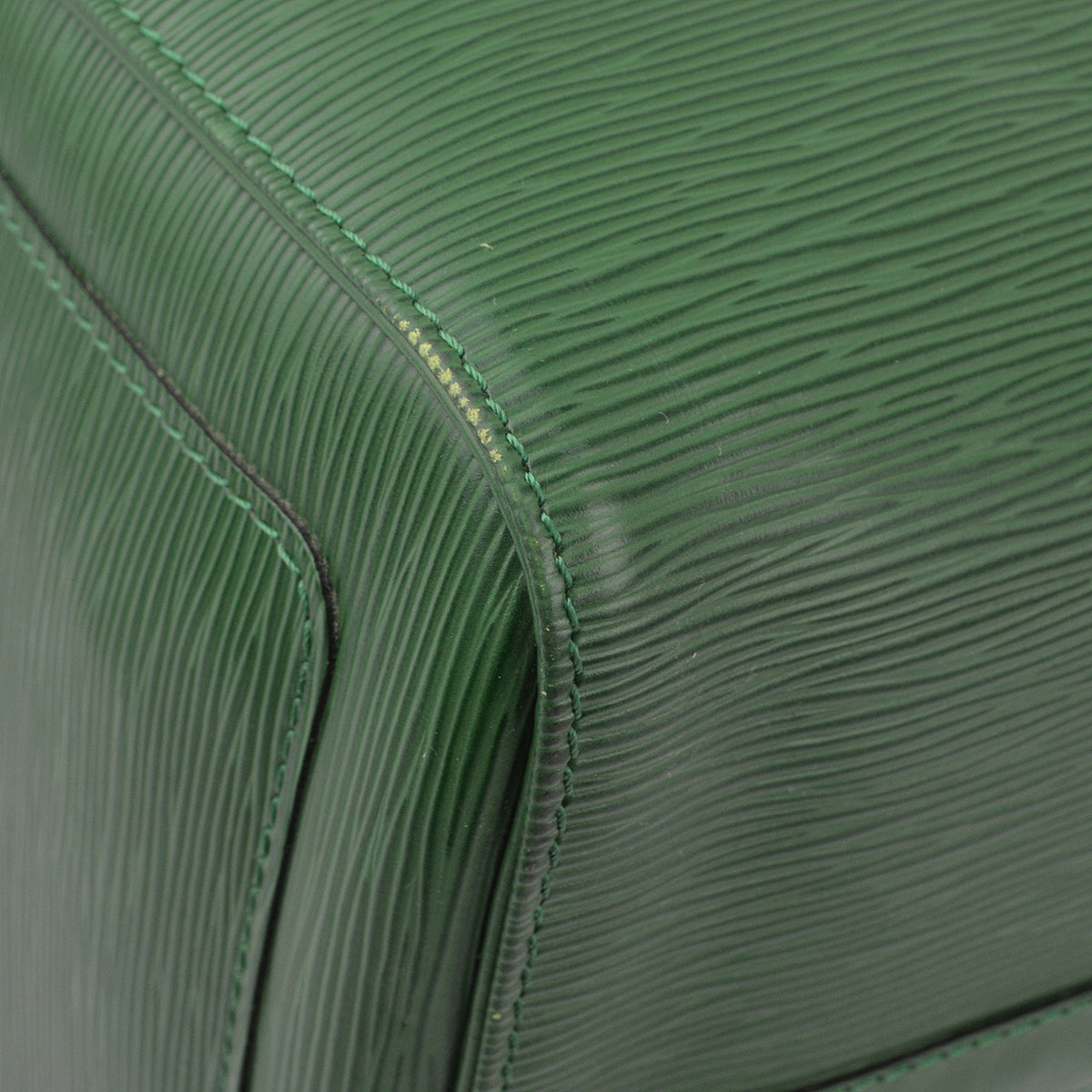 Louis Vuitton Green Epi Keepall 45 Travel Duffle Handbag M42974