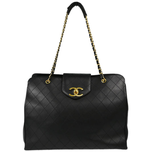 Chanel Black Lambskin Supermodel Bicolore Shoulder Bag