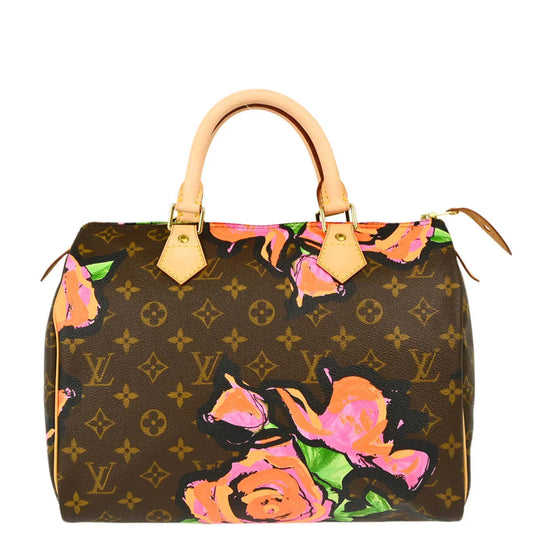 Louis Vuitton 2008 Monogram Rose 30 Handbag M48610