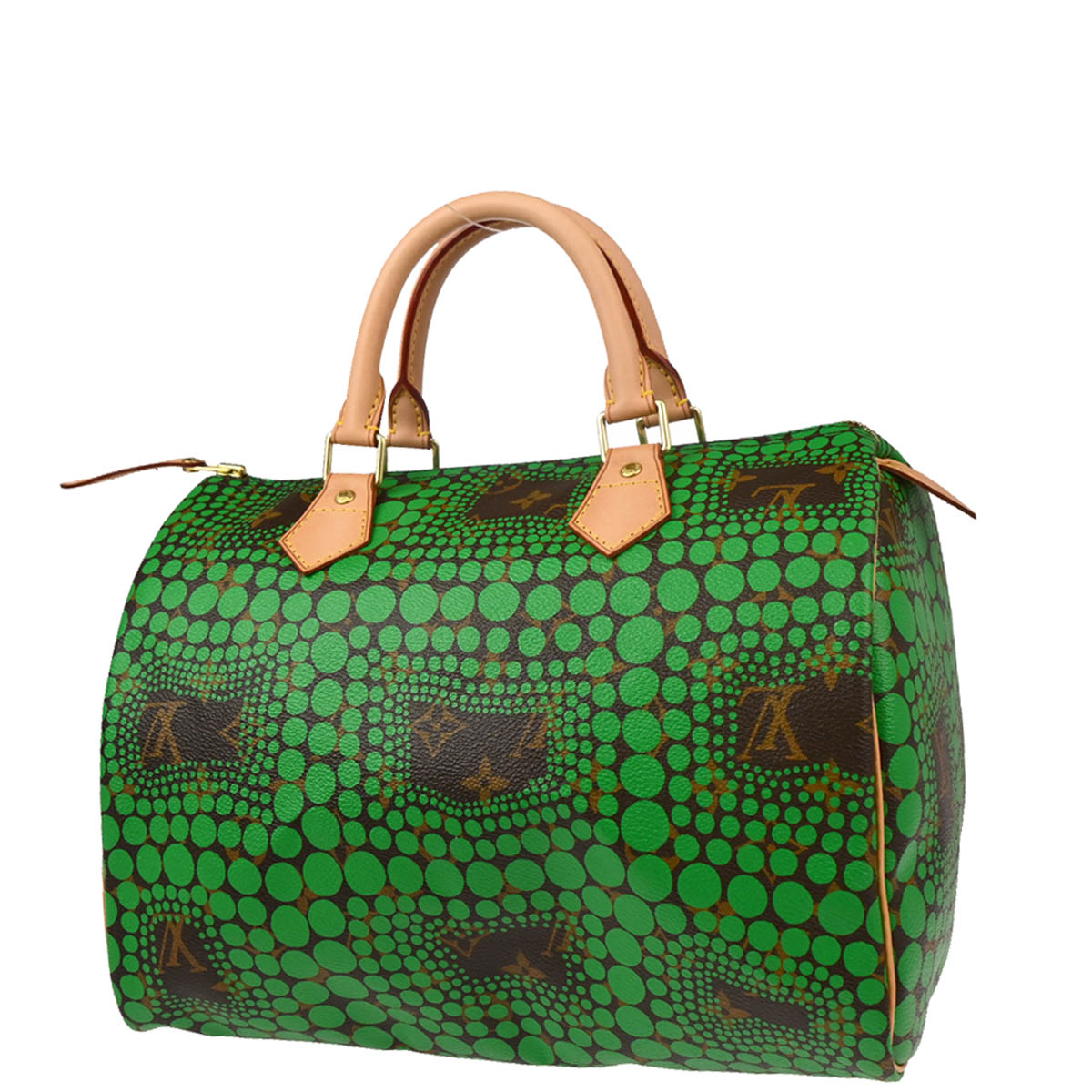 Louis Vuitton 2012 Yayoi Kusama Pumpkin Dot 30 Handbag M40694