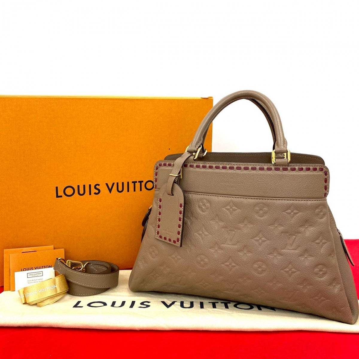 LOUIS VUITTON Shoulder Bag Monogram Ann Platt beige Monogram Ann Platt Vosges