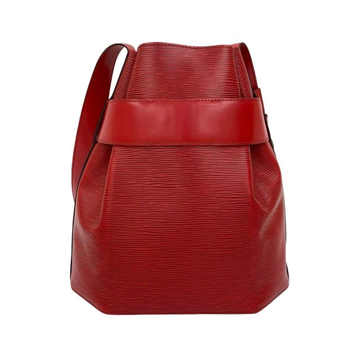   LOUIS VUITTON Shoulder Bag leather Red Epi Sac De Paul PM