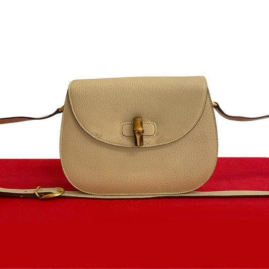 Gucci Bamboo Leather Shoulder Bag
