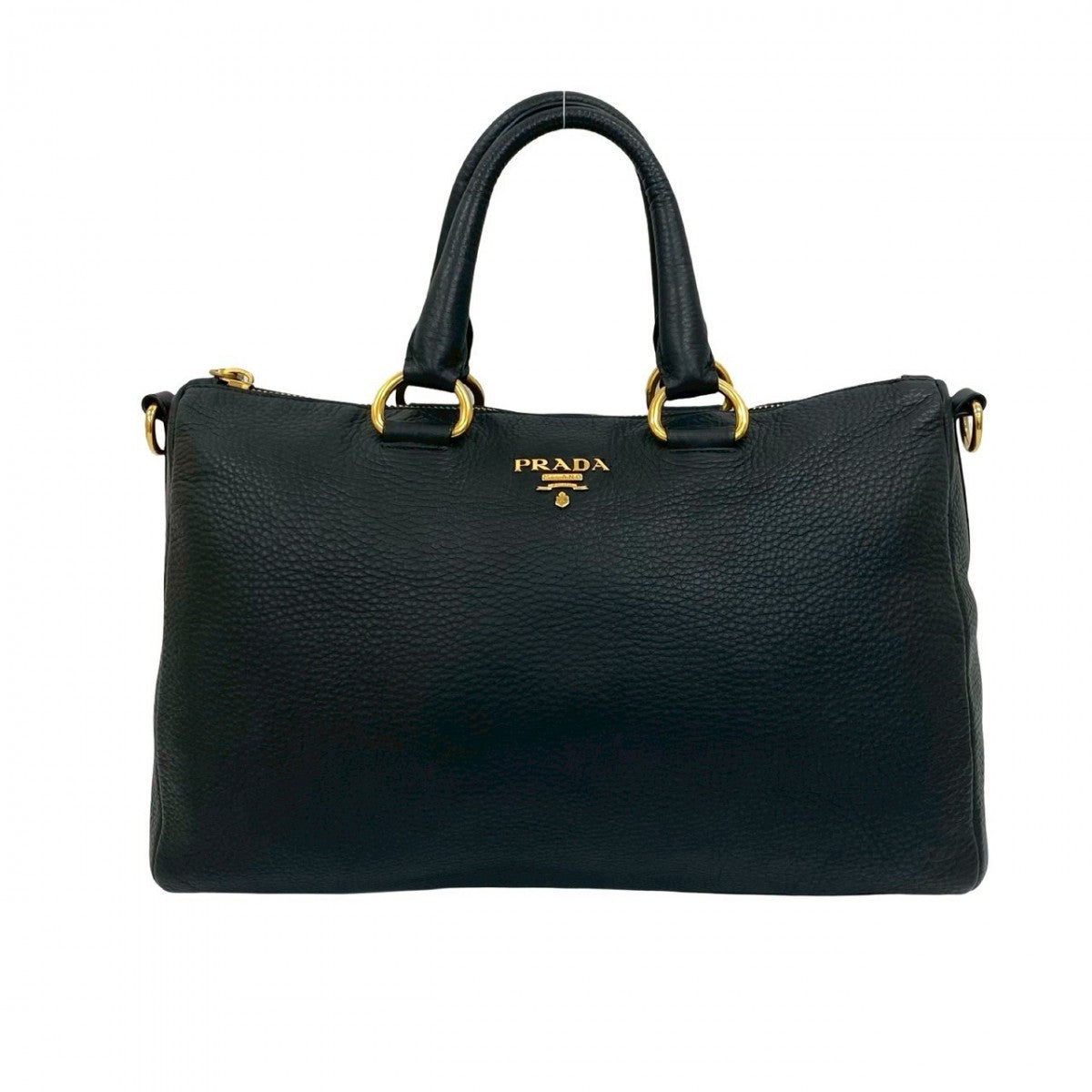 PRADA Handbag leather black - Style 4