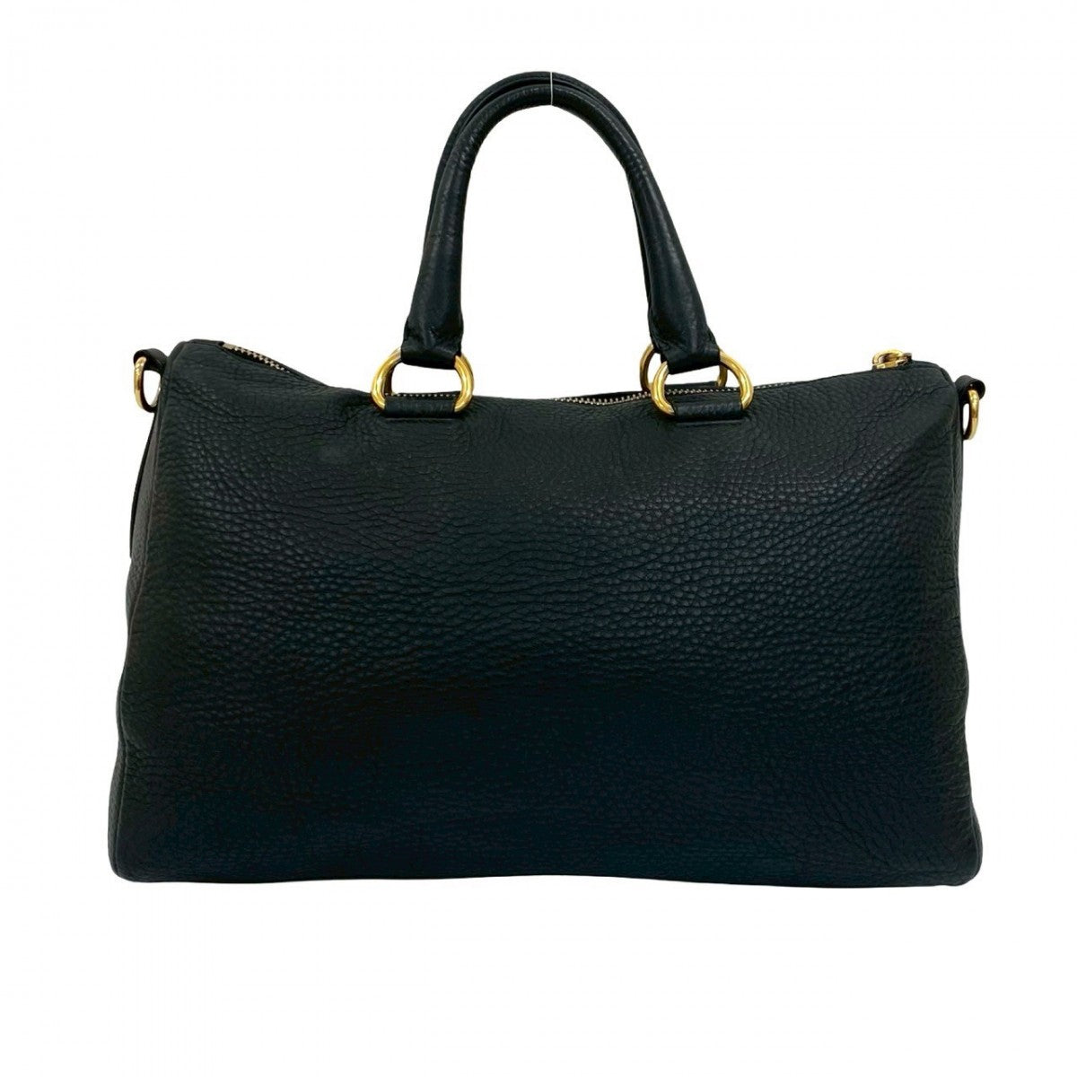 PRADA Handbag leather black - Style 4