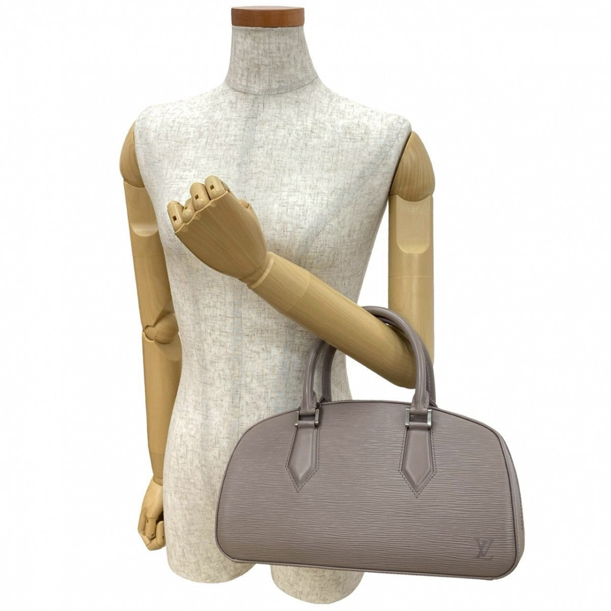 LOUIS VUITTON Handbag Epi Leather purple Epi jasmine