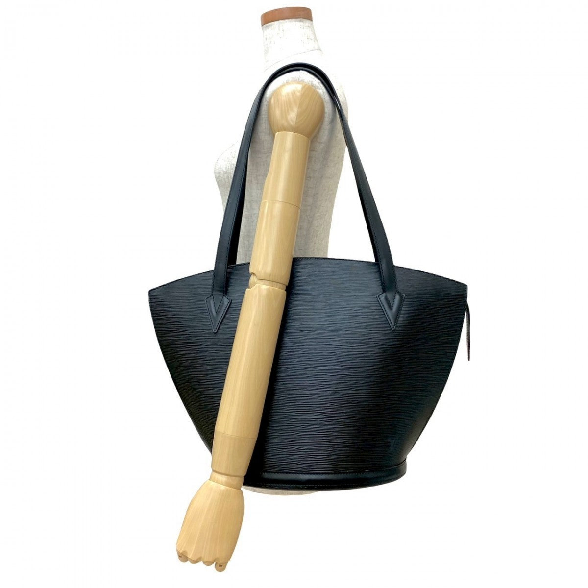  LOUIS VUITTON Tote Bag Epi Leather black Epi Sunjack shopping