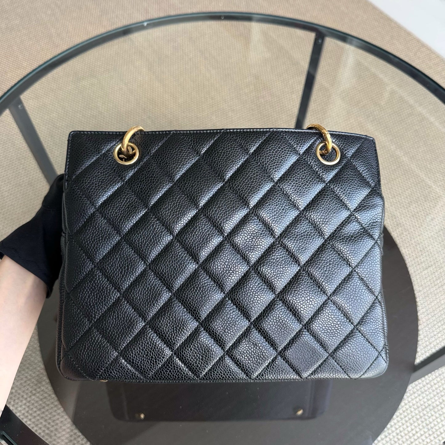 Chanel Petite Timeless Tote - Caviar Quilted Grained Calfskin Series 13