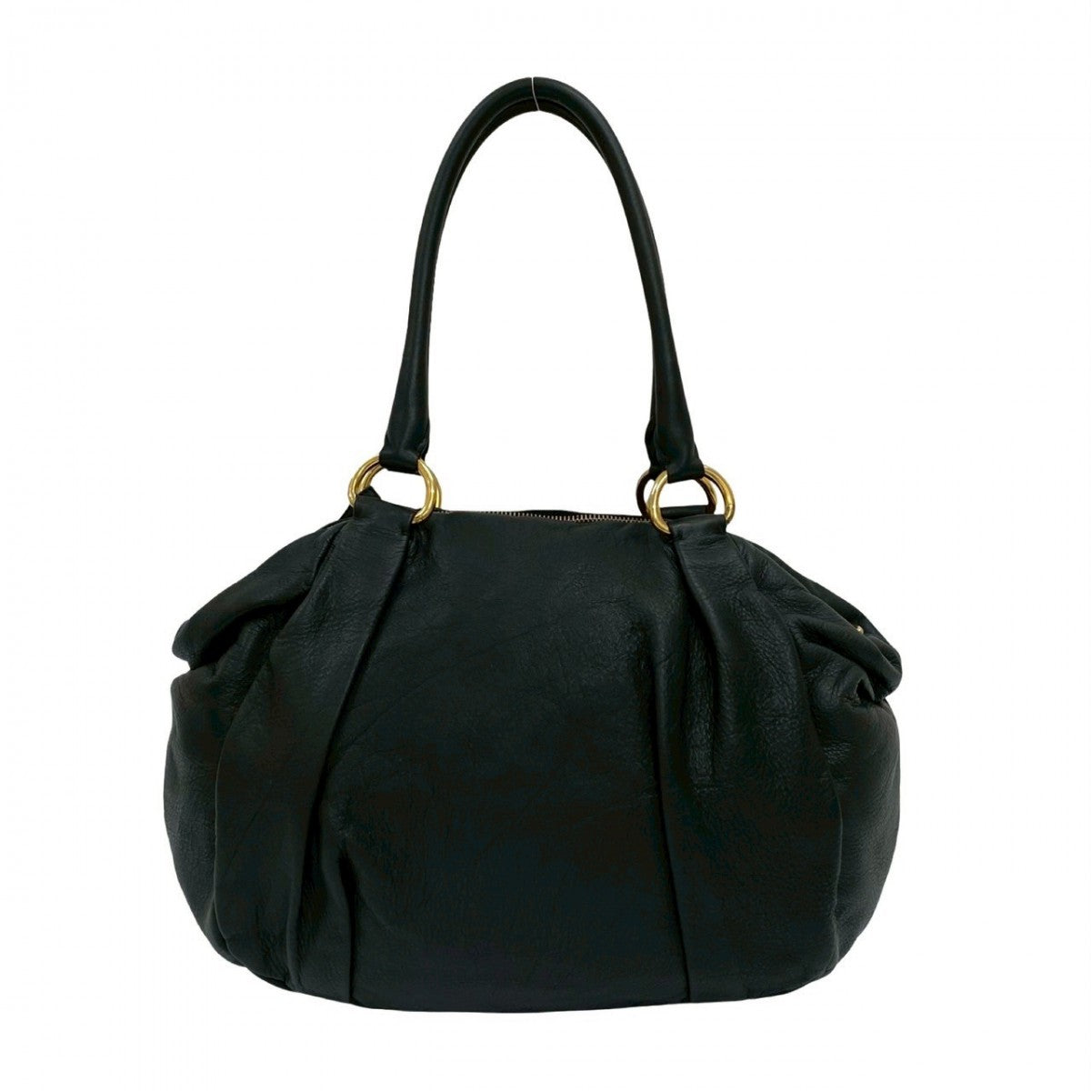 PRADA Handbag leather black - Style 2
