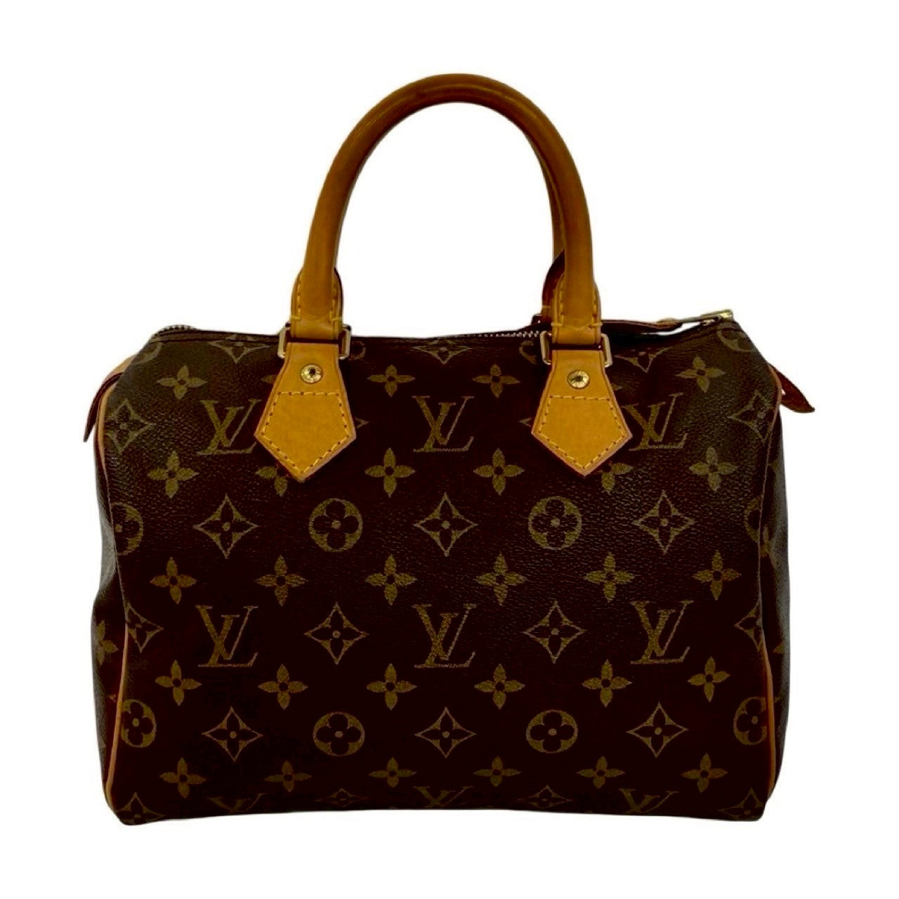 LOUIS VUITTON Handbag leather Brown Monogram