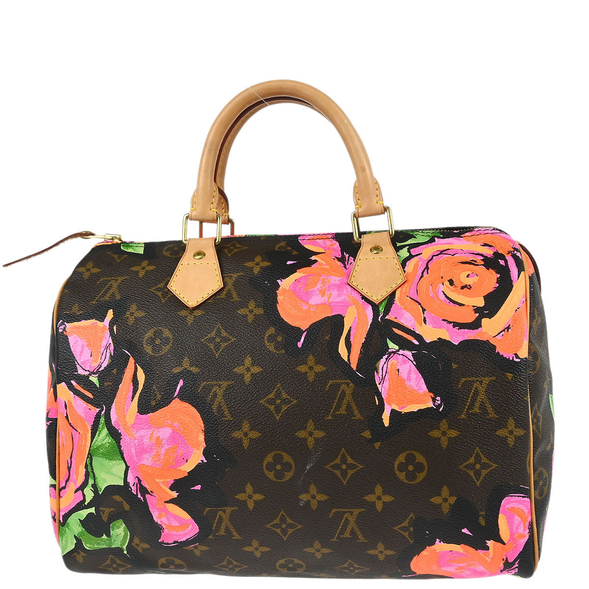Louis Vuitton 2008 Monogram Rose 30 Handbag M48610