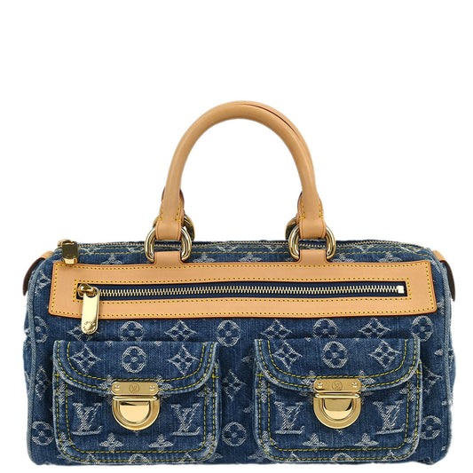 Louis Vuitton Blue Monogram Denim Neo Handbag M95019